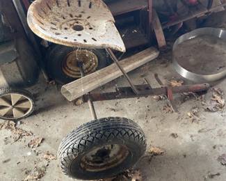 Gravely Sulky Riding Attachment