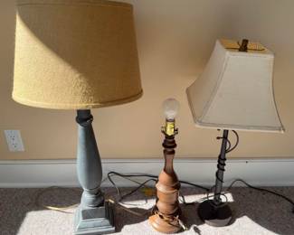 3 Table Lamps