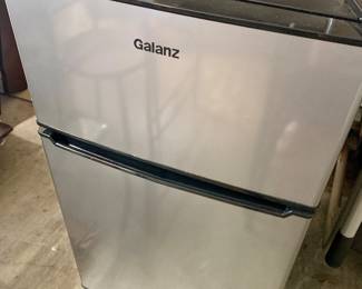 stainless apartment refrigerator