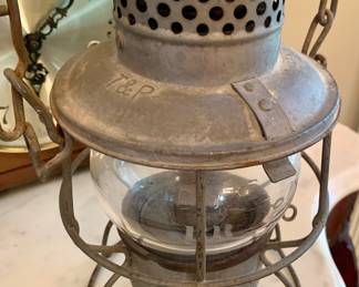 Adlake and Kero Texas and Pacific railroad lantern--perfect and authentic