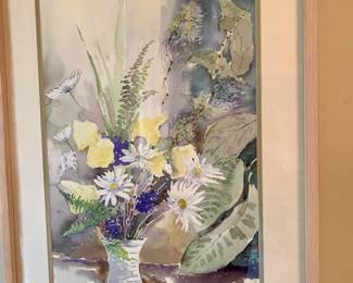 original watercolor by Louisiana artist Grady Harper