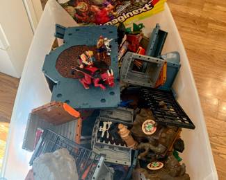 complete set if Imaginext play blocks