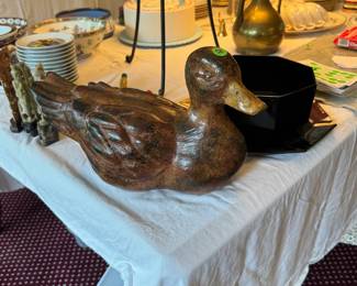 Hand carved decoy