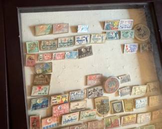 Vintage stamp collection