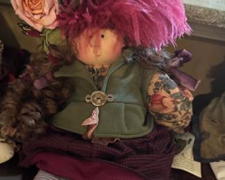 either a)what I look like in my winter jacket or b) Little Souls doll