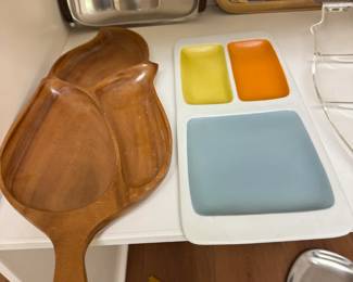 Vintage charcuterie trays