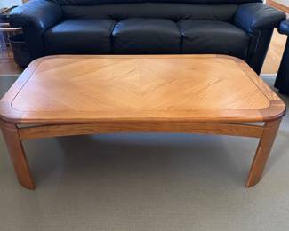 Oak coffee table
