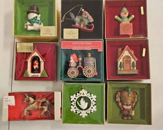 Vintage Hallmark Christmas Ornaments