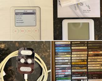 iPod and cassette tapes