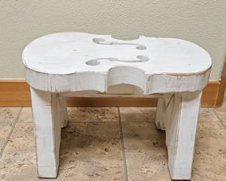 solid wood step stool