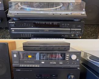 Technics/Sony/Yamaha stereo components