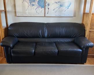 Leather sofa