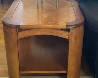 Oak side table