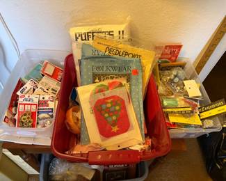 More sewing items 