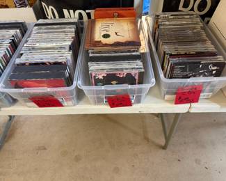 Lots of CDs