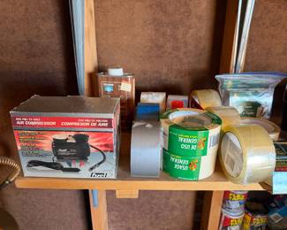 Lots of different tape