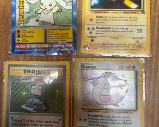 Vintage Pokémon cards