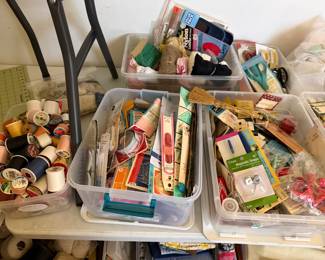 Lots of sewing items