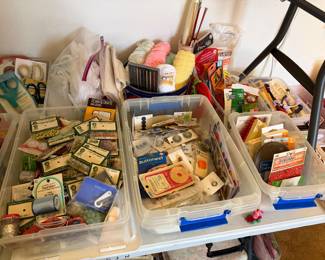 Lots of sewing items