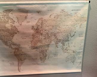 Cloth World Map
