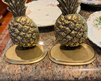 Brass Bookends