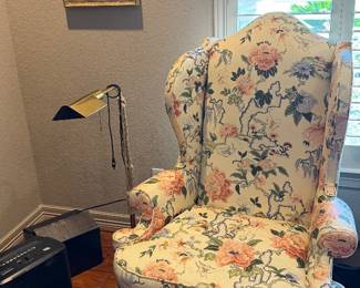 Wing Back Upholstery Chair