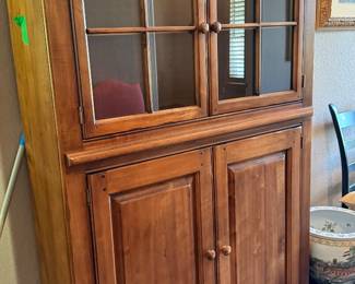 China Cabinet with Storage.