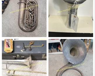 Vintage musical instruments