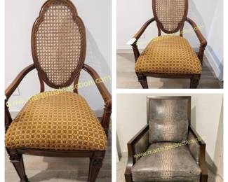 Vintage chairs and living room chair