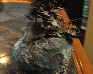 MCM Brutalist Metal Sculpture