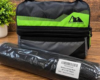Arctic Zone Insulated Cooler Bag + New 40" x 126" Window Screen Mesh