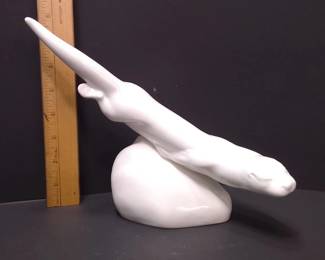 Royal Doulton "Bright Water" Otter Figurine HN3529 β White Bone China