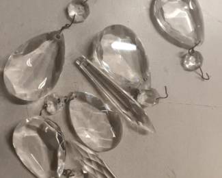 Vintage Chandelier Crystal Prism Lot