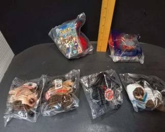 6 Sealed 2003-2004 McDonald's & Burger King Kids Meal Toys - Cubix & More