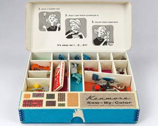 Vintage Kenmore Sew-By-Color Attachment Set in Box