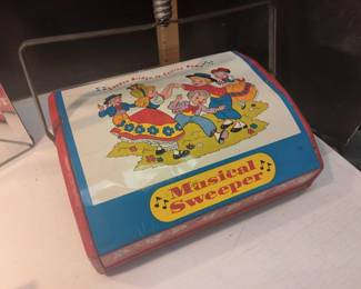 1950s Ohio Art Musical Sweeper Toy β Complete