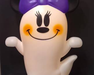 2015 Gemmy Disney Minnie Mouse Ghost 24" Lighted Halloween Blow Mold
