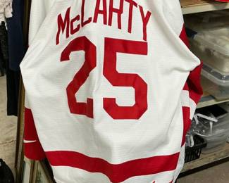 Vintage 90s Nike Center Ice Detroit Red Wings Darren McCarty #25 Jersey β Size XL