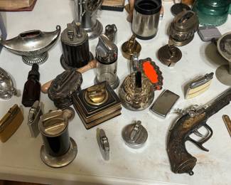 Lots of antique/vintage lighters