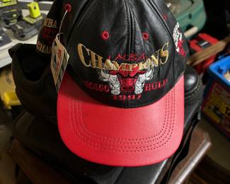 Chicago Bulls championship hat with tag