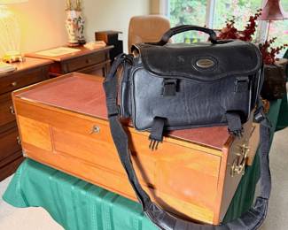 Vintage H. Gerstner & Sons wooden machinist tool chest