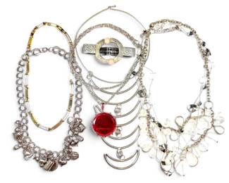 Premier Designs More Silver Toned Jewelry