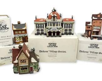 Department 56 Dickens Village Series Victoria Station More Houses