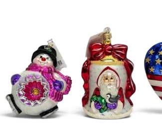 Christopher Radkos Christmas Ornaments