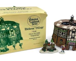 Department 56 Historical Landmark Series Dickens Village The Old Globe Theater