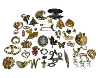 Krementz, Trifari, Avon, More Brooches Pins