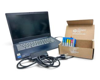 Lenovo Chrome Book Needs Repair w Charger HP Printer Ink