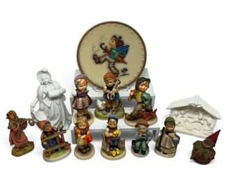 Hummel Figurines Plate, Other Assorted Decor