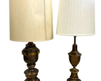 Brass Finished Metal Lamps