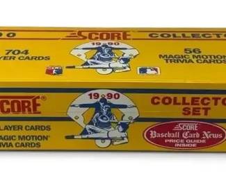 Score 1990 Collector Baseball Card Set SEALED